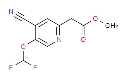 AM60333 | 1807169-35-2 | Methyl 4-cyano-5-(difluoromethoxy)pyridine-2-acetate