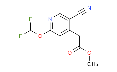 AM60335 | 1807260-70-3 | Methyl 5-cyano-2-(difluoromethoxy)pyridine-4-acetate
