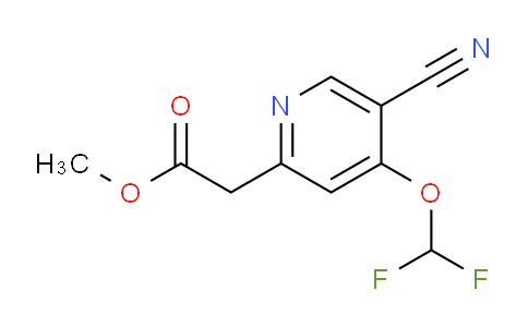 AM60337 | 1805664-43-0 | Methyl 5-cyano-4-(difluoromethoxy)pyridine-2-acetate