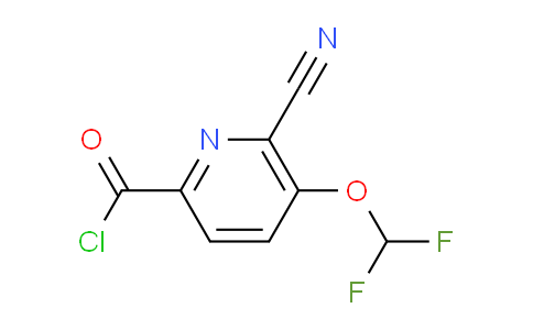 AM60342 | 1805647-12-4 | 6-Cyano-5-(difluoromethoxy)picolinoyl chloride