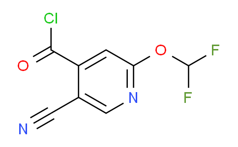 5-Cyano-2-(difluoromethoxy)isonicotinoyl chloride