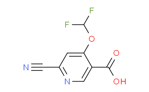 AM60374 | 1805635-14-6 | 6-Cyano-4-(difluoromethoxy)nicotinic acid