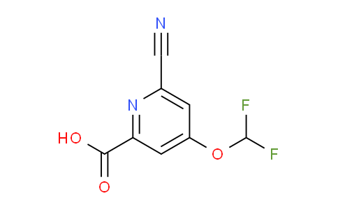 AM60375 | 1805647-44-2 | 6-Cyano-4-(difluoromethoxy)picolinic acid