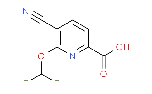 5-Cyano-6-(difluoromethoxy)picolinic acid