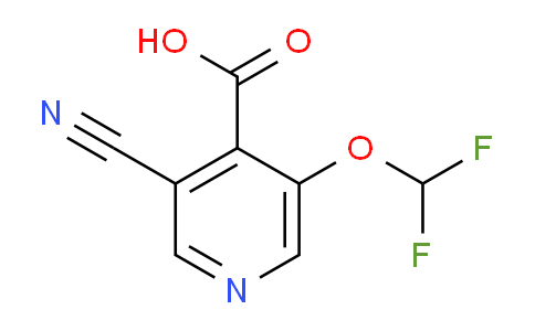 AM60386 | 1805657-00-4 | 3-Cyano-5-(difluoromethoxy)isonicotinic acid