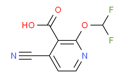 AM60388 | 1804924-60-4 | 4-Cyano-2-(difluoromethoxy)nicotinic acid