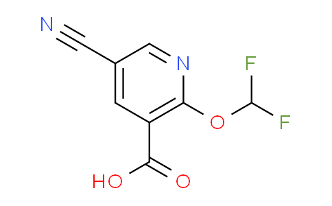 AM60394 | 1807228-84-7 | 5-Cyano-2-(difluoromethoxy)nicotinic acid