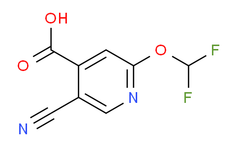 AM60395 | 1805486-25-2 | 5-Cyano-2-(difluoromethoxy)isonicotinic acid