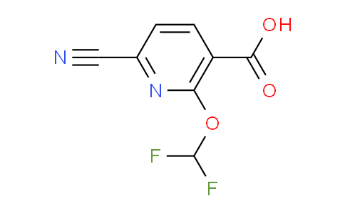 AM60398 | 1804924-92-2 | 6-Cyano-2-(difluoromethoxy)nicotinic acid
