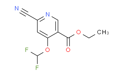 AM60404 | 1807241-36-6 | Ethyl 6-cyano-4-(difluoromethoxy)nicotinate