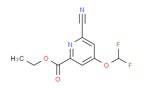 AM60405 | 1805657-35-5 | Ethyl 6-cyano-4-(difluoromethoxy)picolinate