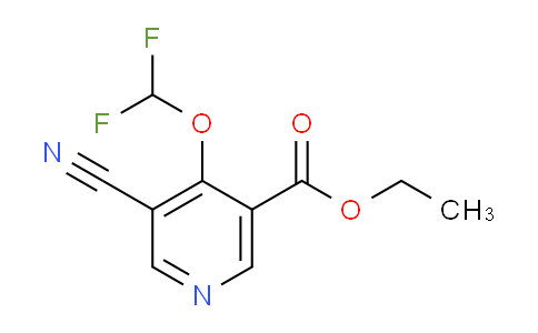 AM60408 | 1807241-48-0 | Ethyl 5-cyano-4-(difluoromethoxy)nicotinate