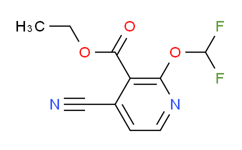 Ethyl 4-cyano-2-(difluoromethoxy)nicotinate