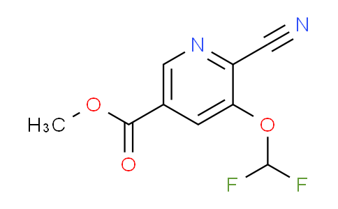 Methyl 6-cyano-5-(difluoromethoxy)nicotinate