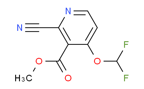 Methyl 2-cyano-4-(difluoromethoxy)nicotinate