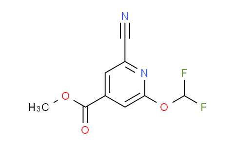 AM60433 | 1807229-33-9 | Methyl 2-cyano-6-(difluoromethoxy)isonicotinate