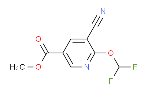 AM60435 | 1807261-32-0 | Methyl 5-cyano-6-(difluoromethoxy)nicotinate