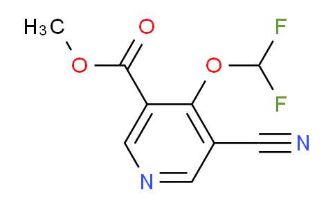 AM60438 | 1805635-35-1 | Methyl 5-cyano-4-(difluoromethoxy)nicotinate