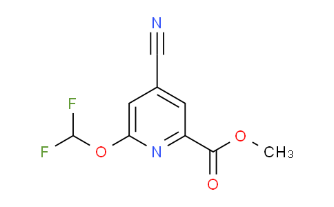 AM60444 | 1805657-83-3 | Methyl 4-cyano-6-(difluoromethoxy)picolinate