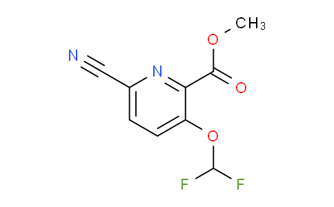 AM60453 | 1807163-53-6 | Methyl 6-cyano-3-(difluoromethoxy)picolinate