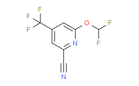 AM60462 | 1805136-36-0 | 6-Difluoromethoxy-4-(trifluoromethyl)picolinonitrile