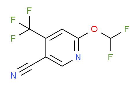 AM60478 | 1807234-07-6 | 6-Difluoromethoxy-4-(trifluoromethyl)nicotinonitrile