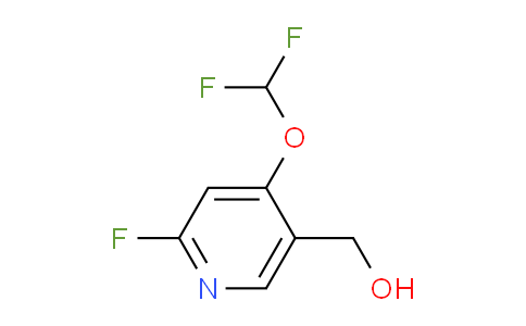 4-Difluoromethoxy-2-fluoropyridine-5-methanol