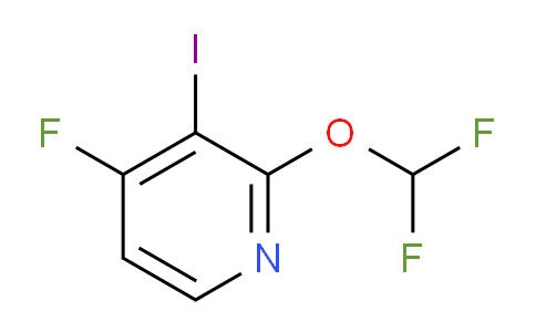 2-Difluoromethoxy-4-fluoro-3-iodopyridine
