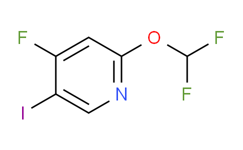 2-Difluoromethoxy-4-fluoro-5-iodopyridine