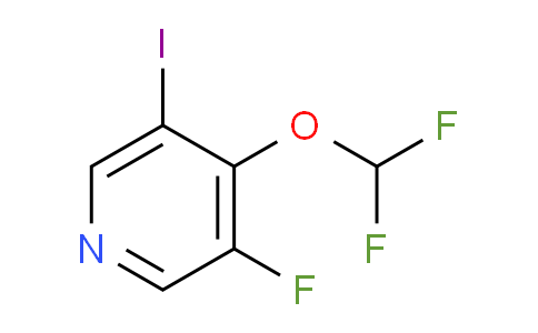 4-Difluoromethoxy-3-fluoro-5-iodopyridine
