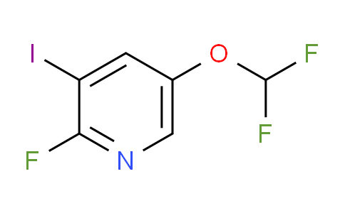 5-Difluoromethoxy-2-fluoro-3-iodopyridine