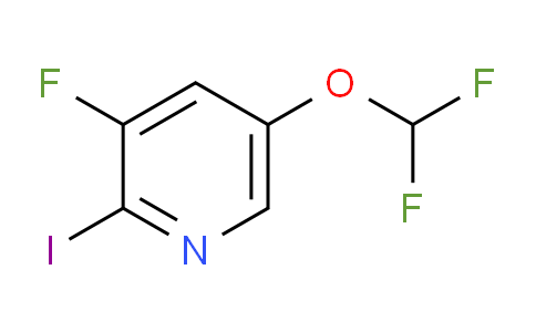 5-Difluoromethoxy-3-fluoro-2-iodopyridine