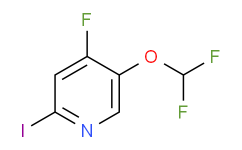 5-Difluoromethoxy-4-fluoro-2-iodopyridine