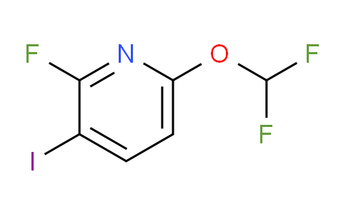 6-Difluoromethoxy-2-fluoro-3-iodopyridine