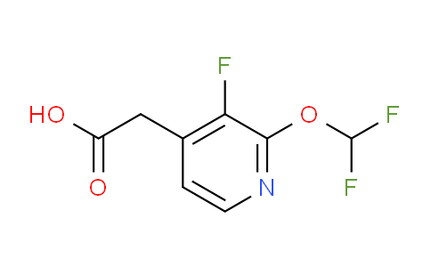 2-Difluoromethoxy-3-fluoropyridine-4-acetic acid