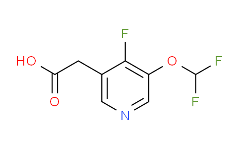 AM60605 | 1806275-58-0 | 3-Difluoromethoxy-4-fluoropyridine-5-acetic acid