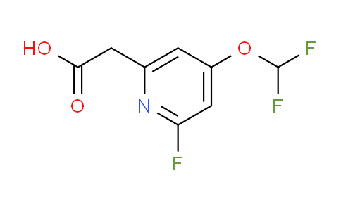 AM60611 | 1803778-84-8 | 4-Difluoromethoxy-2-fluoropyridine-6-acetic acid