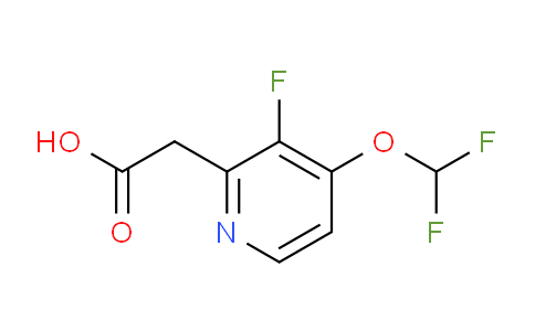 4-Difluoromethoxy-3-fluoropyridine-2-acetic acid