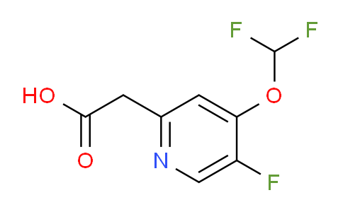 AM60614 | 1803809-28-0 | 4-Difluoromethoxy-5-fluoropyridine-2-acetic acid