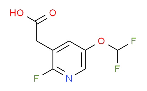 AM60615 | 1806315-68-3 | 5-Difluoromethoxy-2-fluoropyridine-3-acetic acid