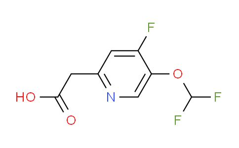 5-Difluoromethoxy-4-fluoropyridine-2-acetic acid
