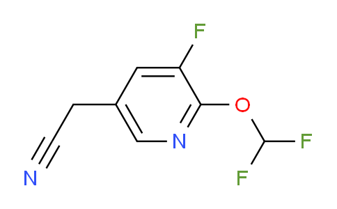 AM60621 | 1806335-77-2 | 2-Difluoromethoxy-3-fluoropyridine-5-acetonitrile