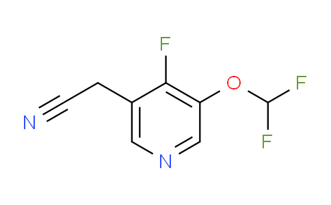 AM60631 | 1804419-96-2 | 3-Difluoromethoxy-4-fluoropyridine-5-acetonitrile