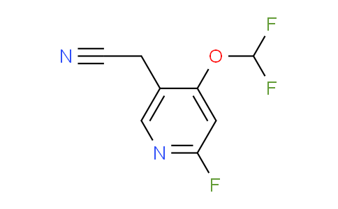AM60636 | 1806335-96-5 | 4-Difluoromethoxy-2-fluoropyridine-5-acetonitrile