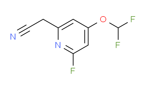 AM60637 | 1806375-98-3 | 4-Difluoromethoxy-2-fluoropyridine-6-acetonitrile