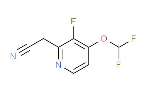 AM60638 | 1806304-35-7 | 4-Difluoromethoxy-3-fluoropyridine-2-acetonitrile