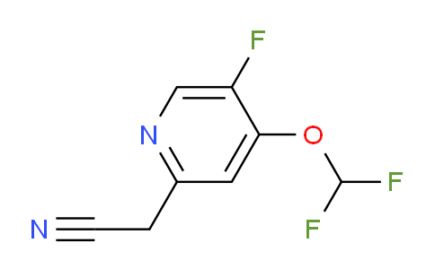 AM60640 | 1803838-96-1 | 4-Difluoromethoxy-5-fluoropyridine-2-acetonitrile