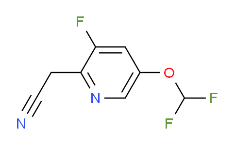 AM60643 | 1803729-46-5 | 5-Difluoromethoxy-3-fluoropyridine-2-acetonitrile