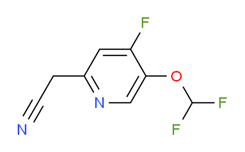 AM60644 | 1804420-11-8 | 5-Difluoromethoxy-4-fluoropyridine-2-acetonitrile