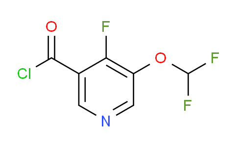 AM60660 | 1803809-55-3 | 3-Difluoromethoxy-4-fluoropyridine-5-carbonyl chloride